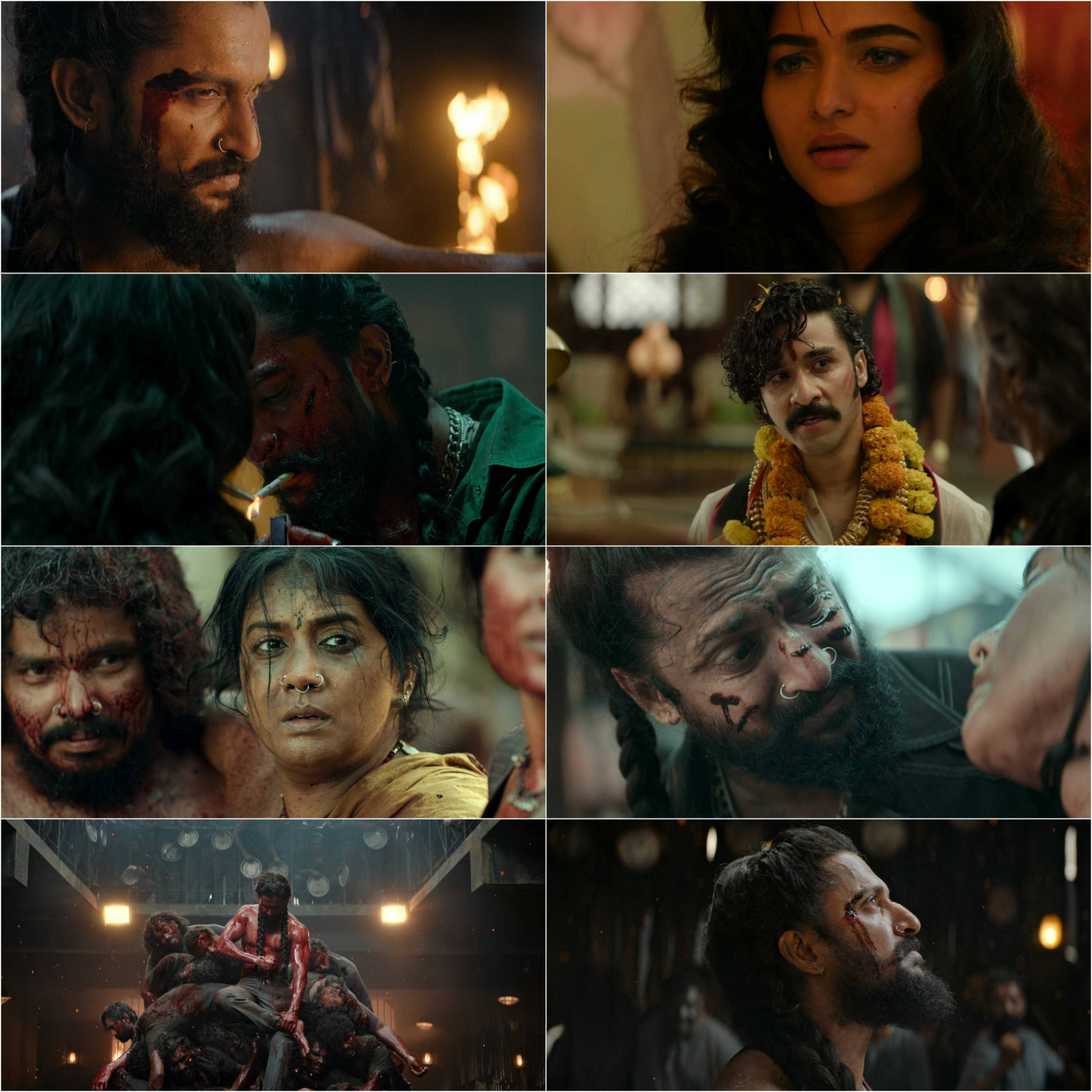 The Paradise (2026) (Hindi + Telugu) Dual Audio UnCut South Movie HD ESub Screenshot